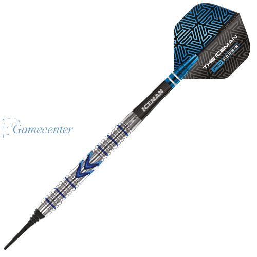 Set strelica soft Red Dragon Gerwyn Price Iceman Midnight Edition 20g, 90% wolfram