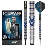 Set strelica soft Red Dragon Gerwyn Price Iceman Midnight Edition 20g, 90% wolfram