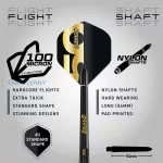 Set strelica steel Red Dragon 50 Years Player Edition Luke Humphries 22g, 90% wolfram