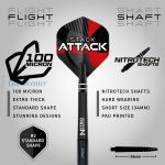 Set strelica steel Red Dragon Rob Owen 22g 90% wolfram