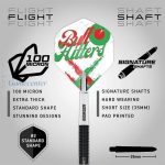 Set strelica steel Red Dragon Bullhitters V1 23g 90% wolfram