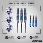 Set strelica steel Red Dragon Luke Humphries TX5 23g 90% wolfram