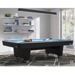 Bilijar sto Rasson Hero 9ft turnirski, crni, plava čoja