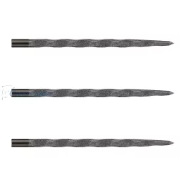 Vrhovi za steel strelice Shot Jurassic Giga, 45mm, crni