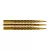 Vrhovi za strelice Shot steel Warrior Gold Titanium 35mm - 3kom