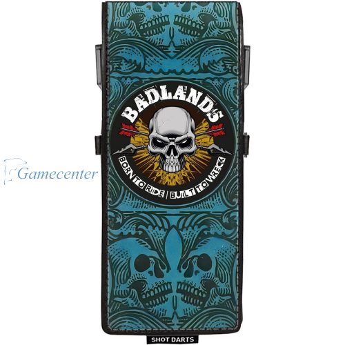 Pikado kutija za strelice Shot Inked Badlands plava