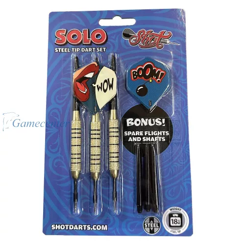 Strelice Shot steel Solo 18g,brass