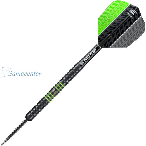 Pikado set strelica Target 23g, Vapor8 black, zelene, 80% Tungsten