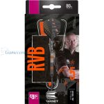 Set strelica TARGET steel Raymond van Barneveld SP Black 25g, 80% wolfram