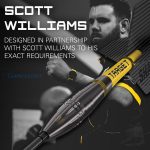 Set strelica steel Target Scott Williams Black 23g SP, 90% wolfram