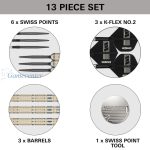 Set strelica steel Target Dimitri Van Den Bergh 95K 24g SP 95% wolfram