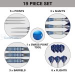 Set strelica steel Target Phil Taylor Power Gx2 26g SP 95% wolfram