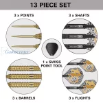 Set strelica steel Target Bolide Envy 02 22g SP 90% wolfram