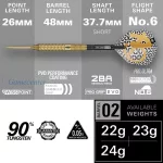 Set strelica steel Target Bolide Envy 02 23g SP 90% wolfram