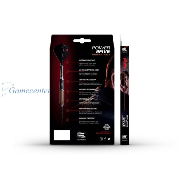 Target set strelica Power 9five G5 22g, 95% wolfram