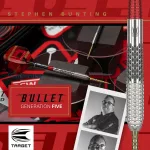 Pera za strelice Target Stephen Bunting G5 crvena No2, 9kom pakovanje