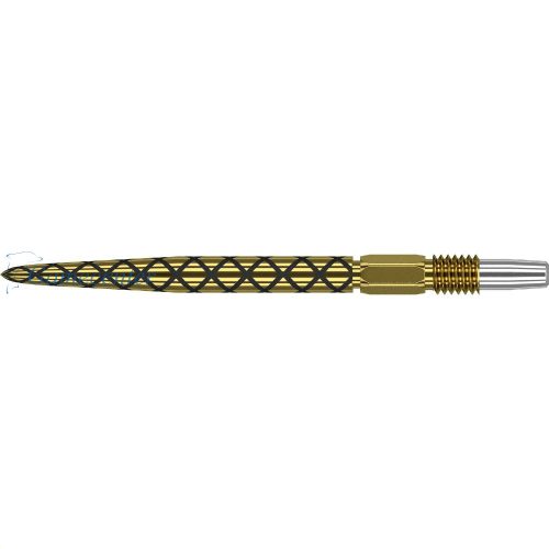 Vrhovi za strelice steel Target Swiss Diamond Pro Gold Point 26mm,zlatni