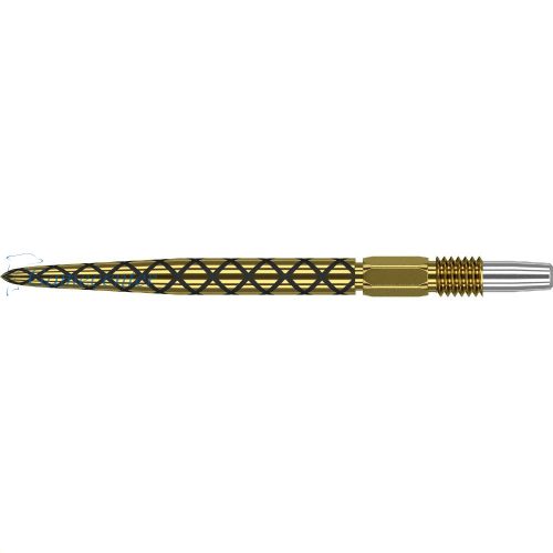 Vrhovi za strelice steel Target Swiss Diamond Pro Gold Point 26mm,zlatni