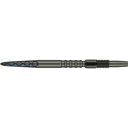 Vrhovi za steel strelice TARGET Swiss Point, DS Surge metalic, 26mm, crni - 3kom