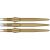 Vrhovi za strelice steel TARGET steel Swiss Point Storm 30mm, zlatni - 3kom