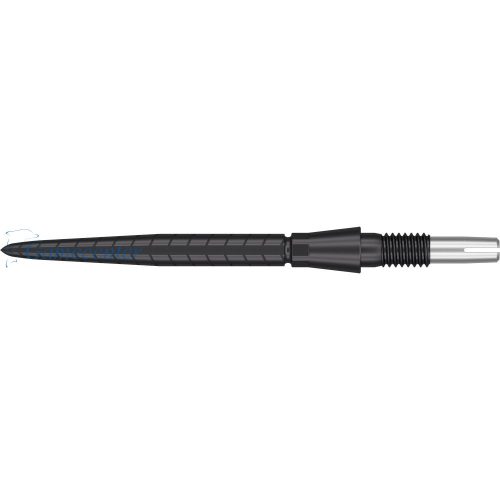 Vrhovi za strelice steel Target Swiss Storm Quartz Point 26mm, crni, 3kom.