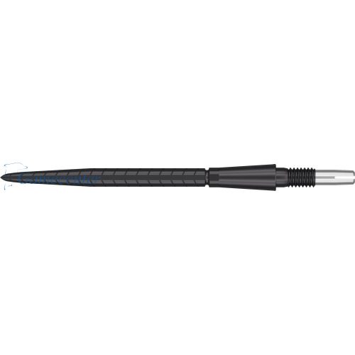 Vrhovi za strelice steel Target Swiss Storm Quartz Point 35mm, crni, 3kom.