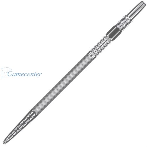 Vrhovi za strelice TARGET steel Swiss Point Swiss DX 40mm, srebrni - 3kom