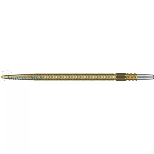 Vrhovi za strelice steel Target Swiss Nano Point 40mm zlatni, 3kom