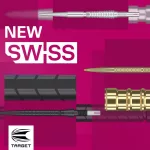 Vrhovi za strelice steel Target Swiss Nano Point 40mm crni, 3kom