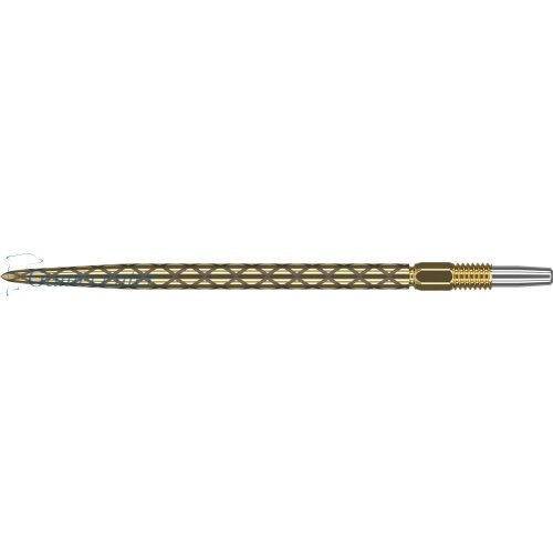 Vrhovi za strelice steel Target Swiss Diamond Pro Point 40mm zlatni, 3kom