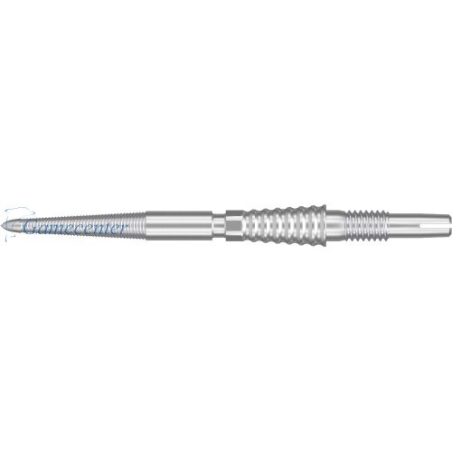 Vrhovi za strelice steel Target Swiss Storm LNC 26mm srebrni, 3kom
