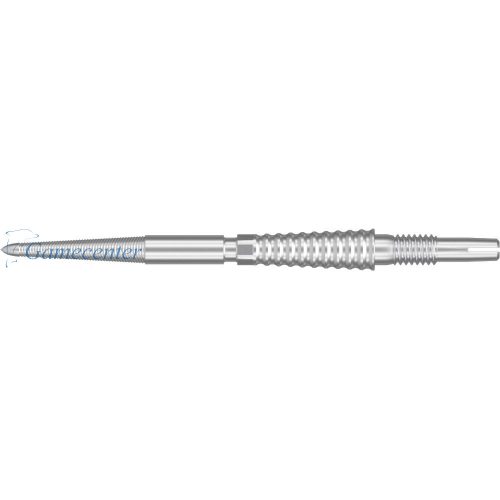 Vrhovi za strelice steel Target Swiss Storm LNC 30mm srebrni, 3kom