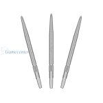 Vrhovi za strelice Target Swiss SLK srebrni, 30mm, 3kom