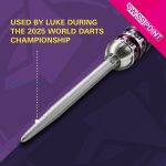 Vrhovi za strelice Target Swiss SLK srebrni, 30mm, 3kom