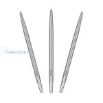 Vrhovi za strelice Target Swiss SLK srebrni, 35mm, 3kom