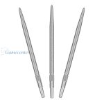 Vrhovi za strelice Target Swiss SLK srebrni, 42mm, 3kom