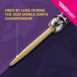 Vrhovi za strelice Target Swiss SLK zlatni, 30mm, 3kom