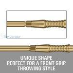 Vrhovi za strelice Target Swiss Storm RST zlatni 42mm 3kom