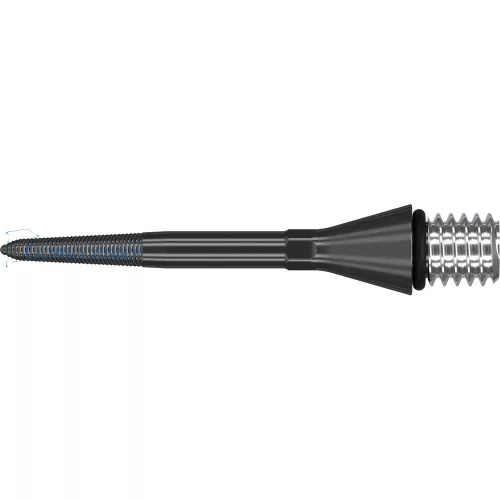 Vrhovi za strelice TARGET steel Titanium Nano Swiss Point crna, 26mm - 3kom