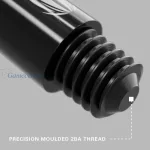 Tela za strelice TARGET Pro Grip short 34mm, crna, 9 kom
