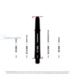 Tela za strelice TARGET Pro Grip intermediate 41mm, bela, 9 kom