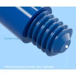Tela za strelice TARGET Pro Grip short 34mm, plava, 9 kom
