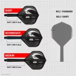 STAR WARS TARGET K-Flex Mandalorian integrisana No2 pera i intermediate tela za strelice multi-pack