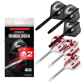   STAR WARS TARGET K-Flex Mandalorian integrisana No2 pera i medium tela za strelice multi-pack