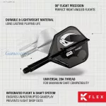 STAR WARS TARGET K-Flex Mandalorian integrisana No6 pera i intermediate tela za strelice multi-pack