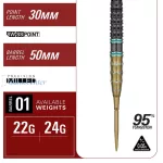 Set strelica steel Target Japan Mikuru Suzuki Miracle G7.5 22g SP 95% wolfram