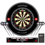 Kompletni pikado set Winmau, tabla Blade 6 Triple Core, okvir, 2 seta strelica, linija