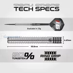 Kompletni pikado set Winmau, tabla Blade 6 Triple Core, okvir, 2 seta strelica, linija