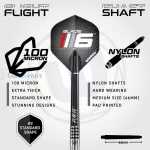 Kompletni pikado set Winmau, tabla Blade 6 Triple Core, okvir, 2 seta strelica, linija