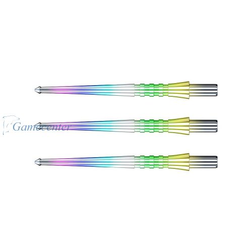 Vrhovi za strelice Red Dragon Rainbow Raptor GT, boja duge 32mm